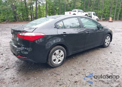 2016 Kia Forte Lx from USA, damaged, VIN KNAFK4A63G5540385